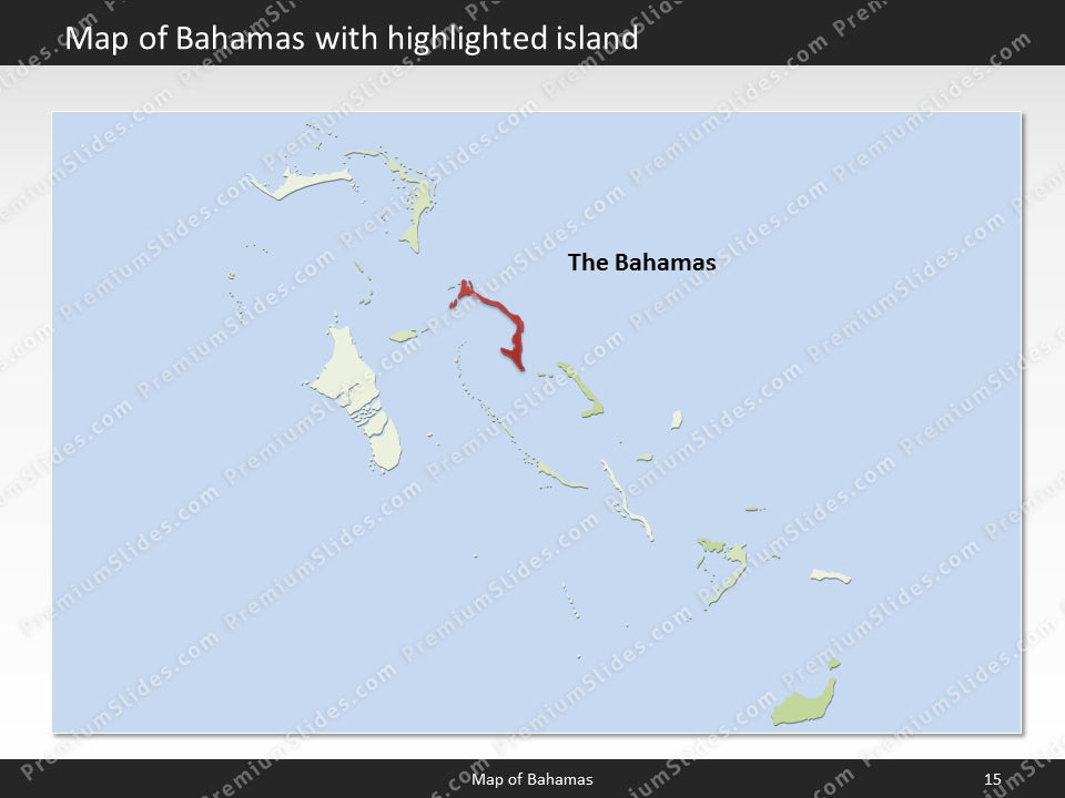 powerpoint map bahamas