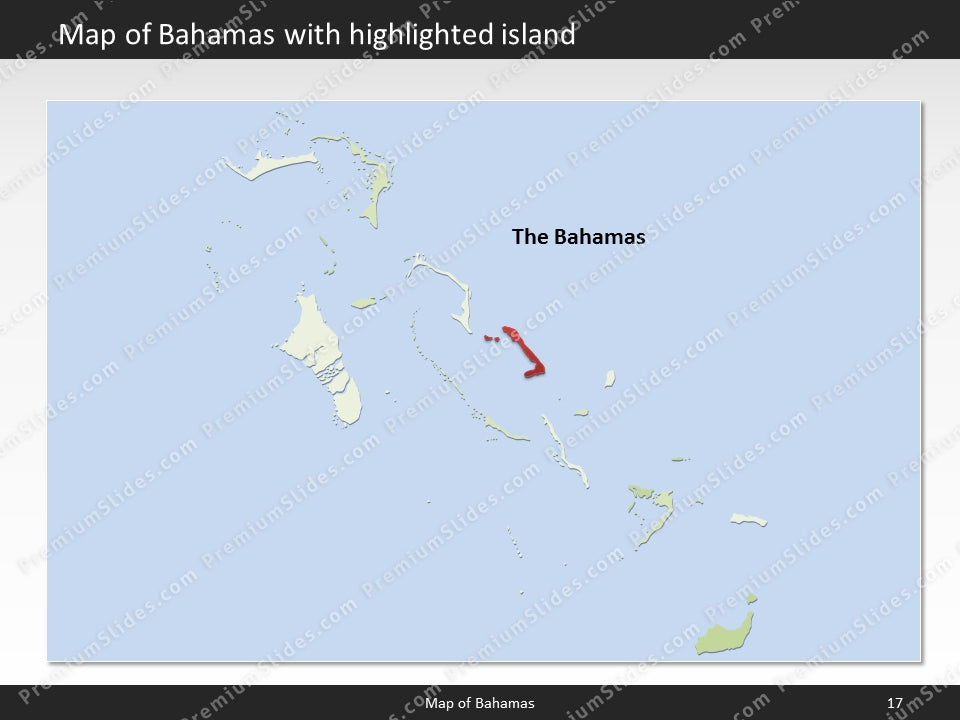powerpoint map bahamas