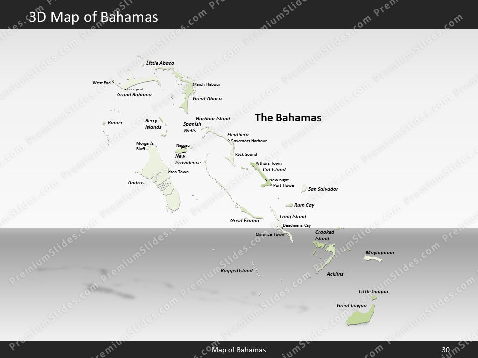 powerpoint map bahamas