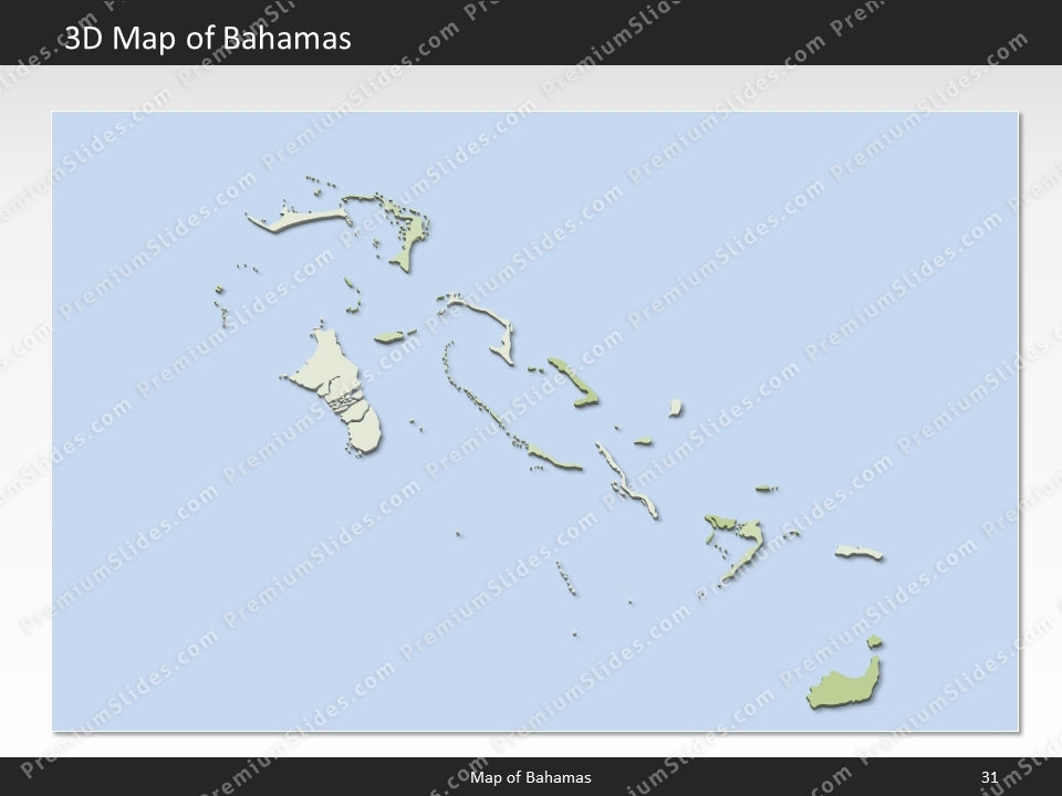 powerpoint map bahamas
