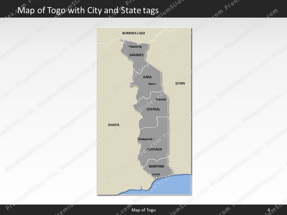 powerpoint map togo