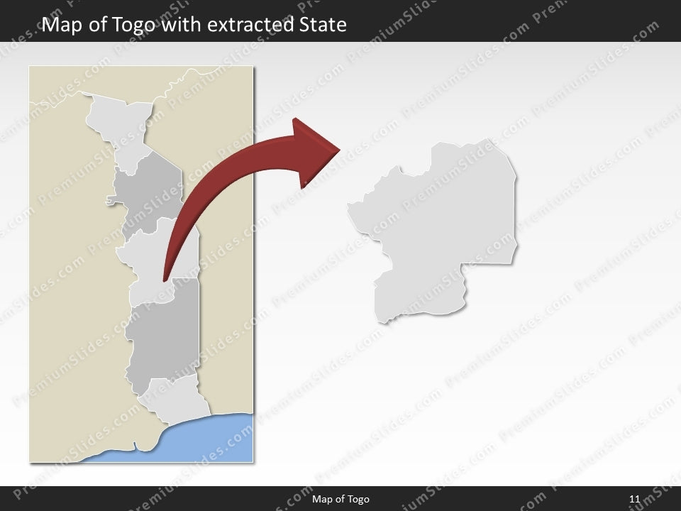 powerpoint map togo