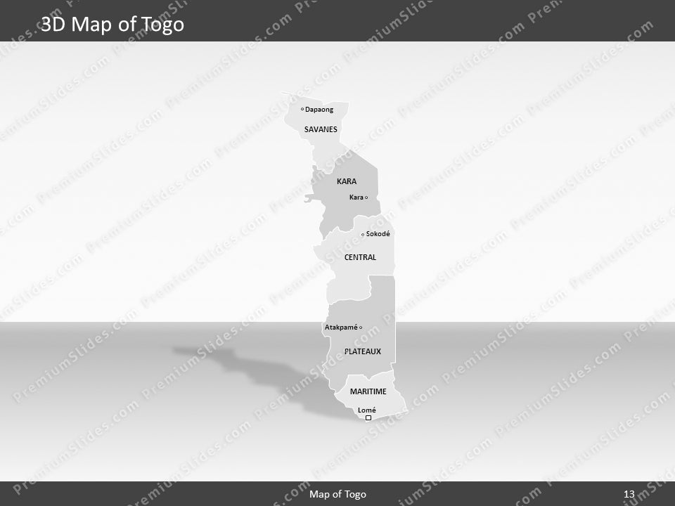 powerpoint map togo