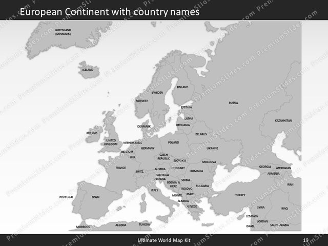 Ultimate World Map Kit Classic