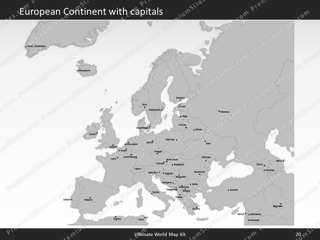 Ultimate World Map Kit Classic