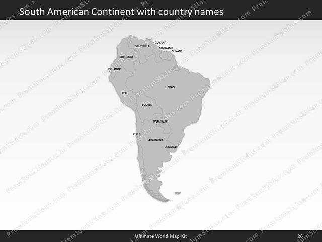 Ultimate World Map Kit Classic