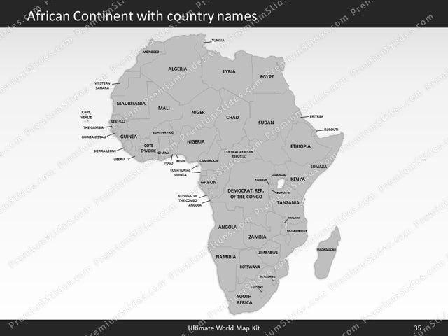 Ultimate World Map Kit Classic