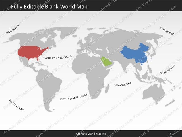Ultimate World Map Kit Classic