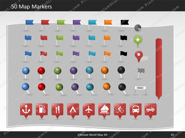 Ultimate World Map Kit Classic