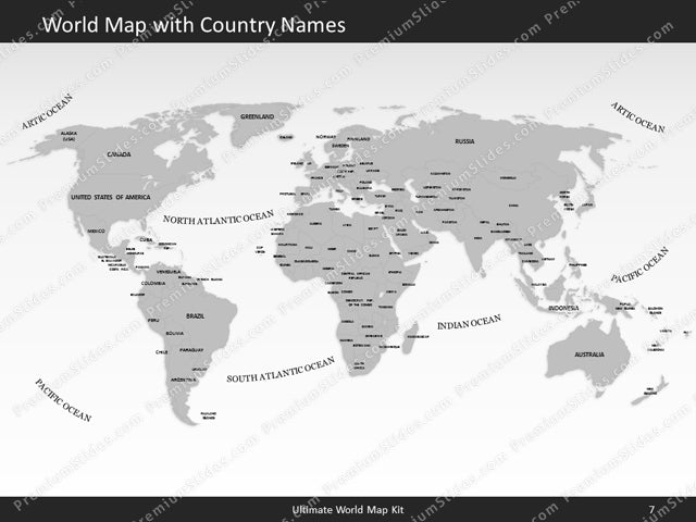 Ultimate World Map Kit Classic