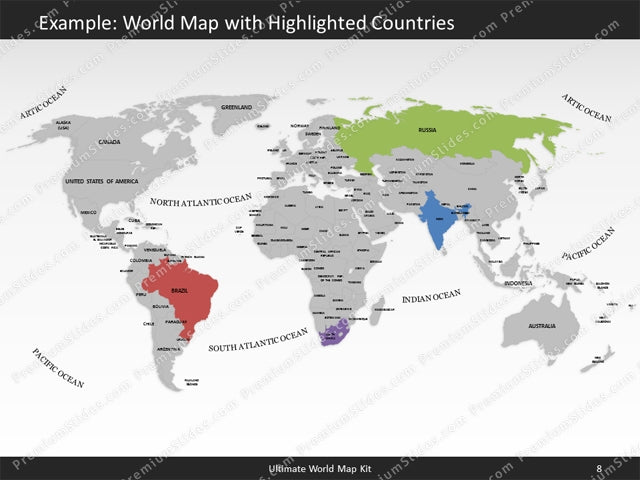 Ultimate World Map Kit Classic