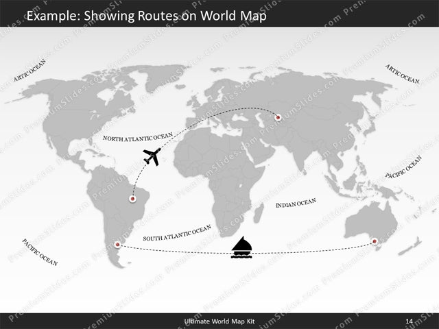 Ultimate World Map Kit Classic