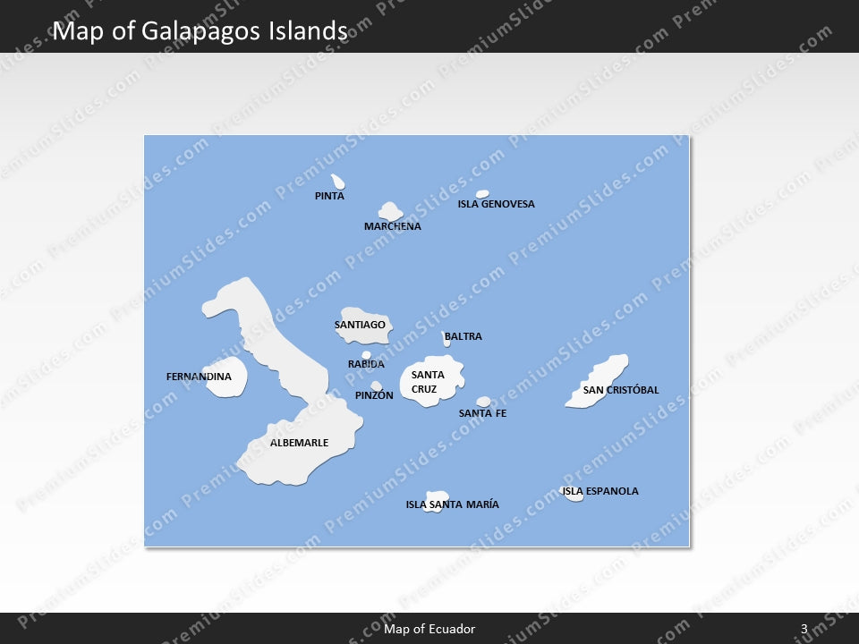 powerpoint map ecuador