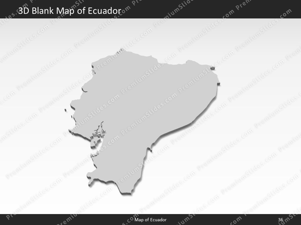 powerpoint map ecuador