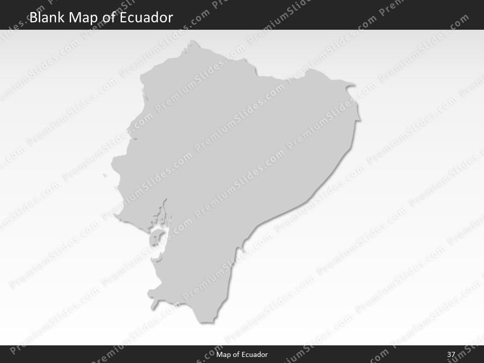 powerpoint map ecuador