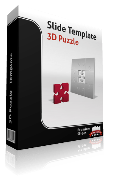 Premium PowerPoint 3D Puzzle Template