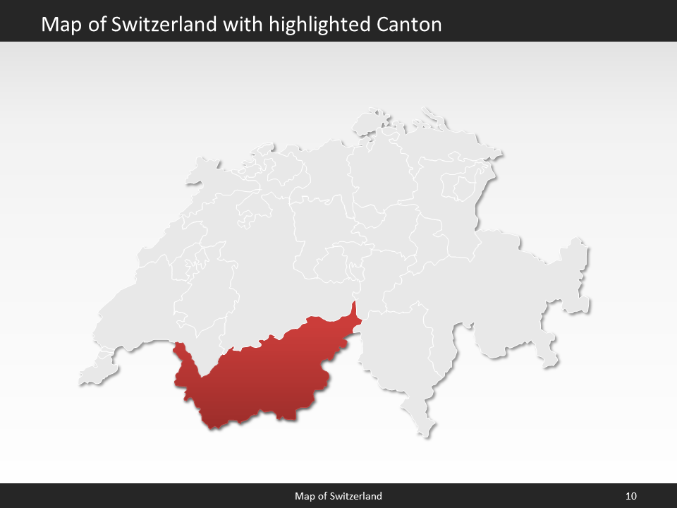 powerpoint map switzerland