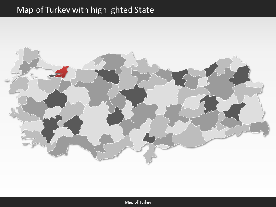 powerpoint map turkey
