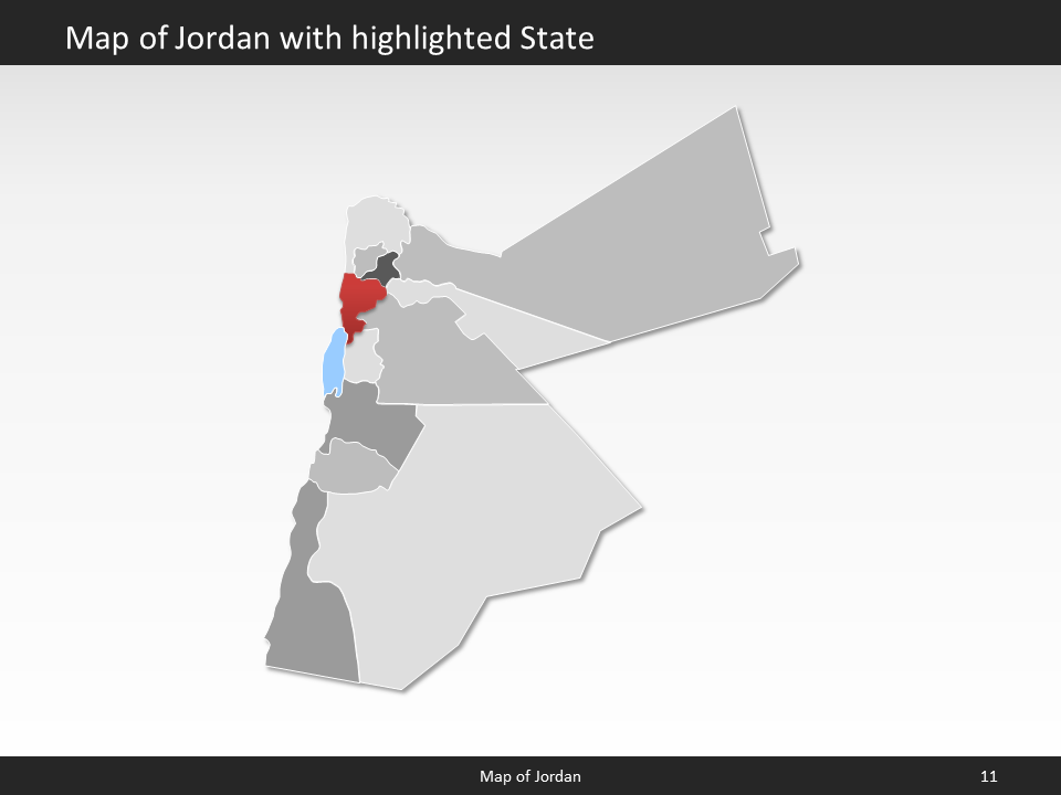 powerpoint map jordan