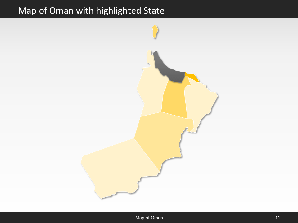 powerpoint map oman