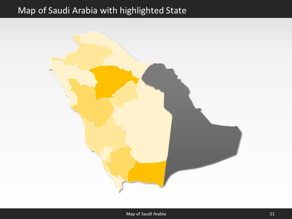 powerpoint map saudi arabia