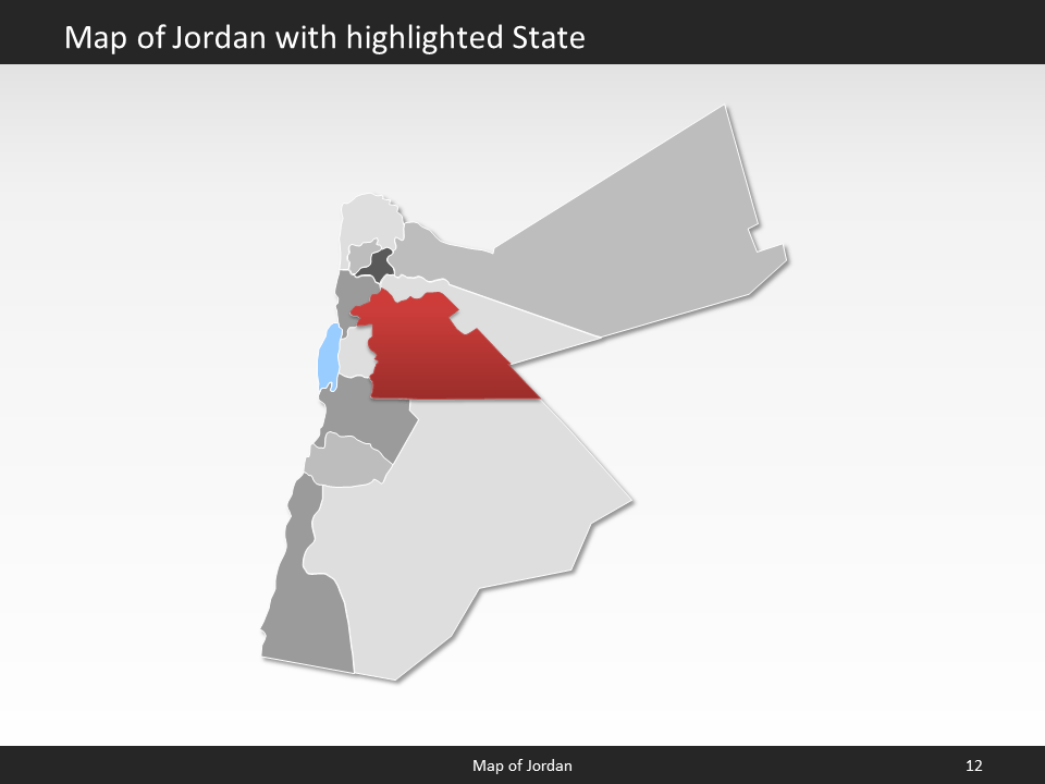 powerpoint map jordan