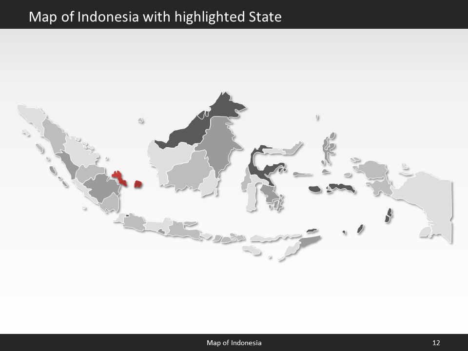 powerpoint map indonesia