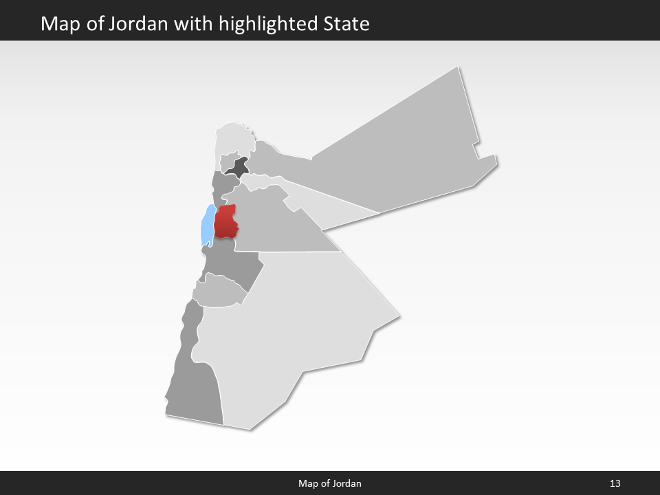 powerpoint map jordan