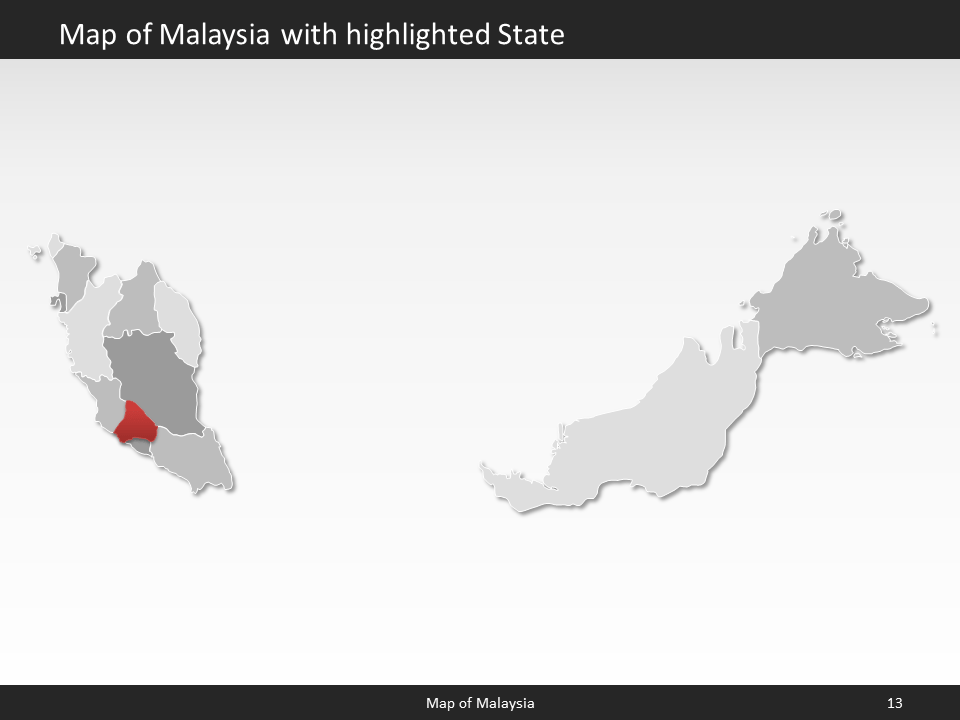 powerpoint map malaysia