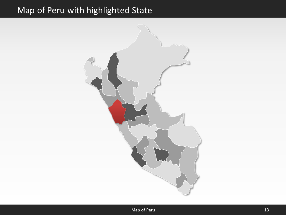 powerpoint map peru