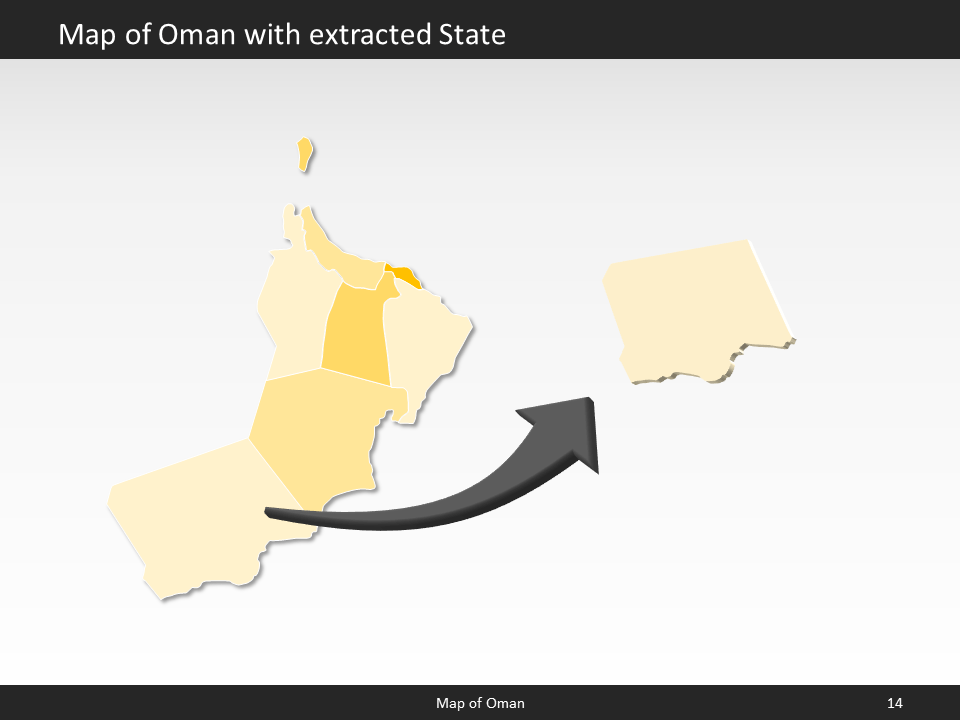 powerpoint map oman