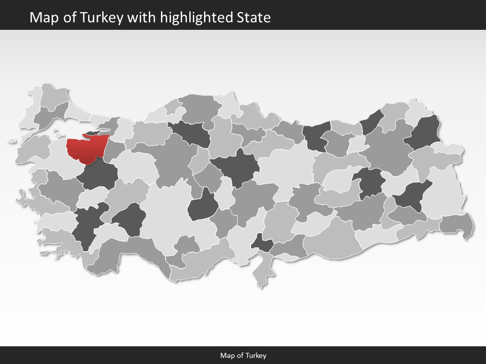 powerpoint map turkey