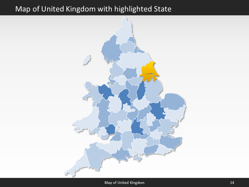powerpoint map united kingdom