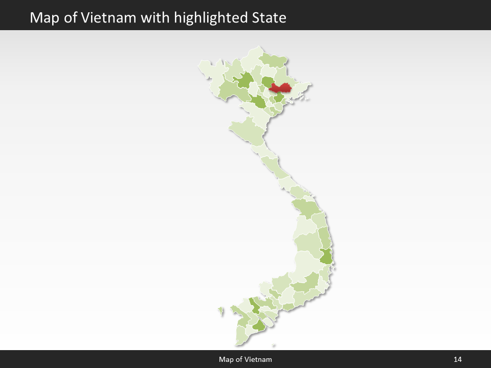 powerpoint map vietnam