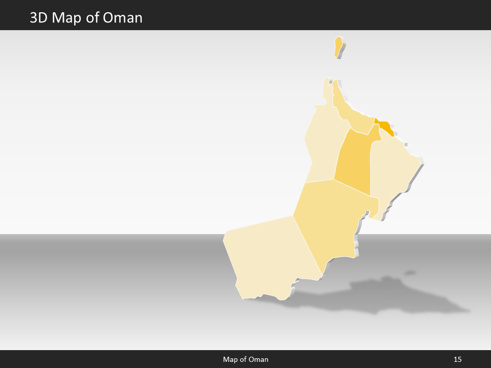 powerpoint map oman