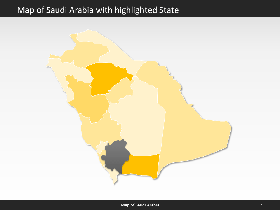 powerpoint map saudi arabia