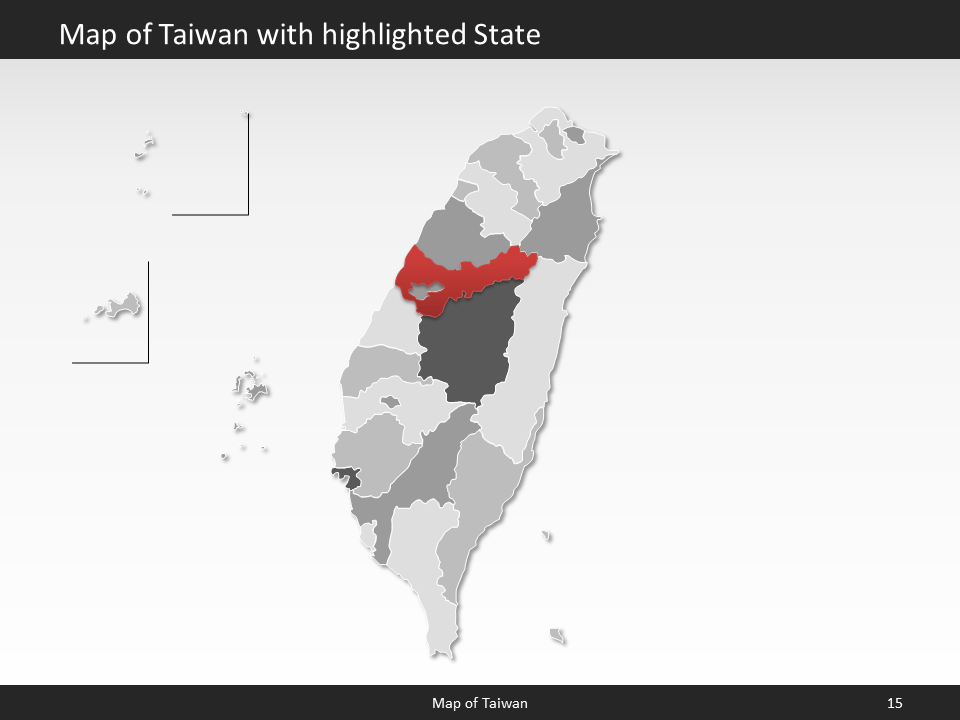 powerpoint map taiwan