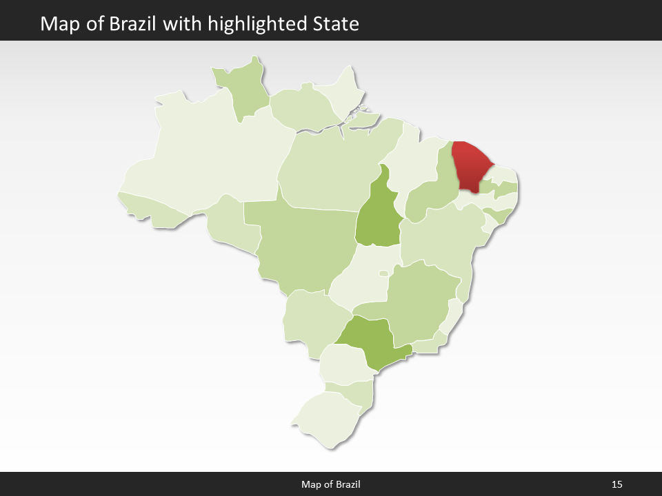 powerpoint map brazil