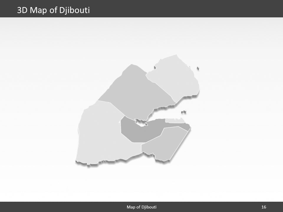 powerpoint map djibouti