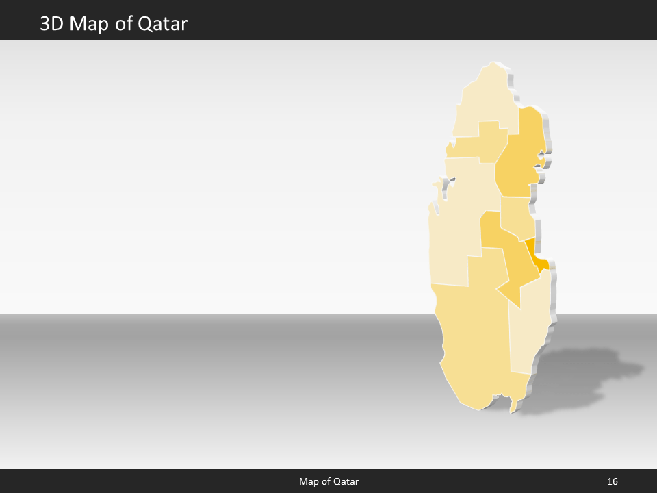 powerpoint map qatar