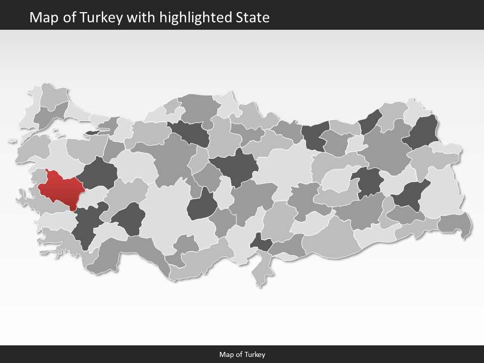 powerpoint map turkey