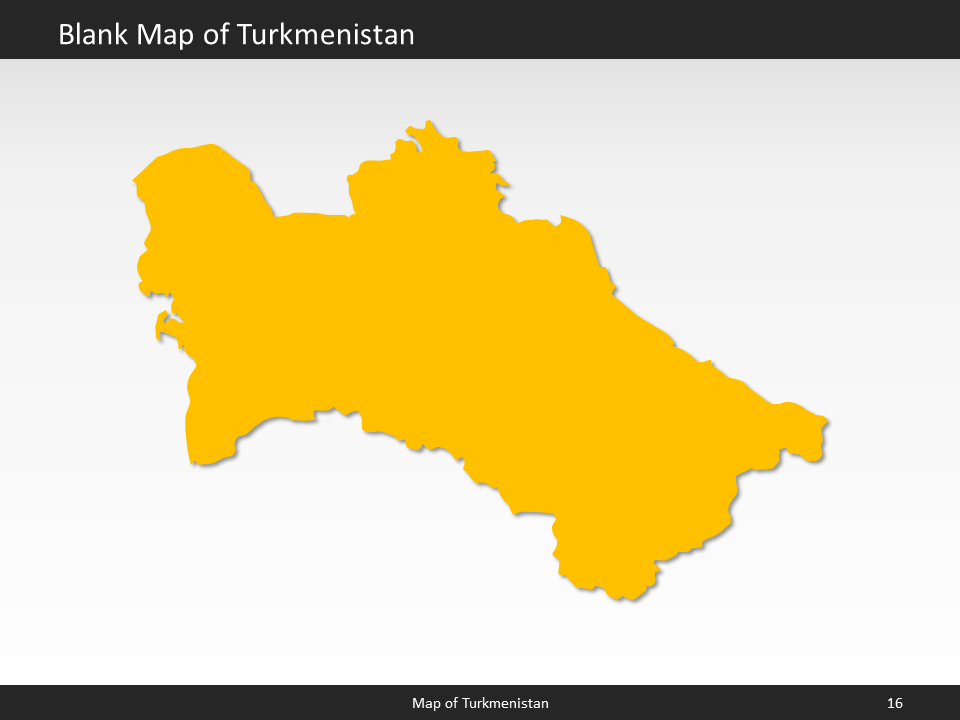 powerpoint map turkmensitan