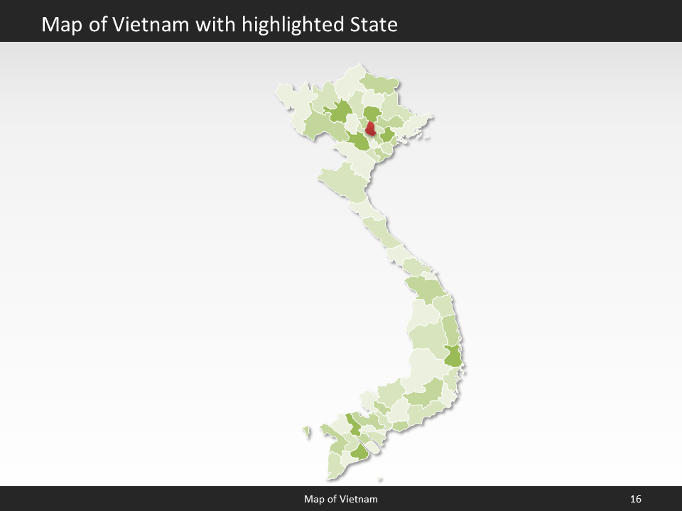 powerpoint map vietnam