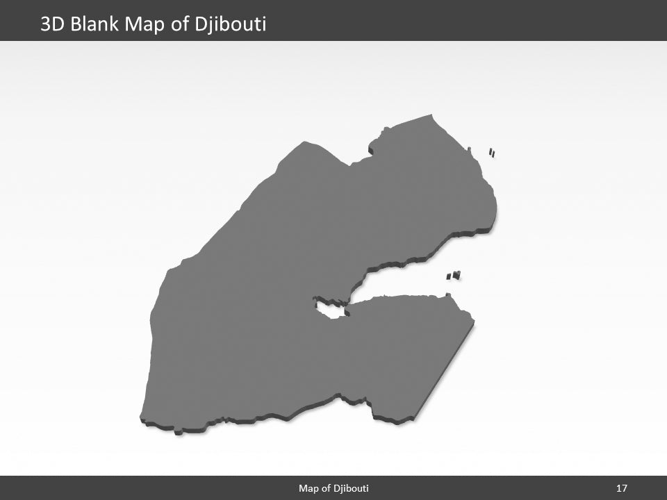 powerpoint map djibouti