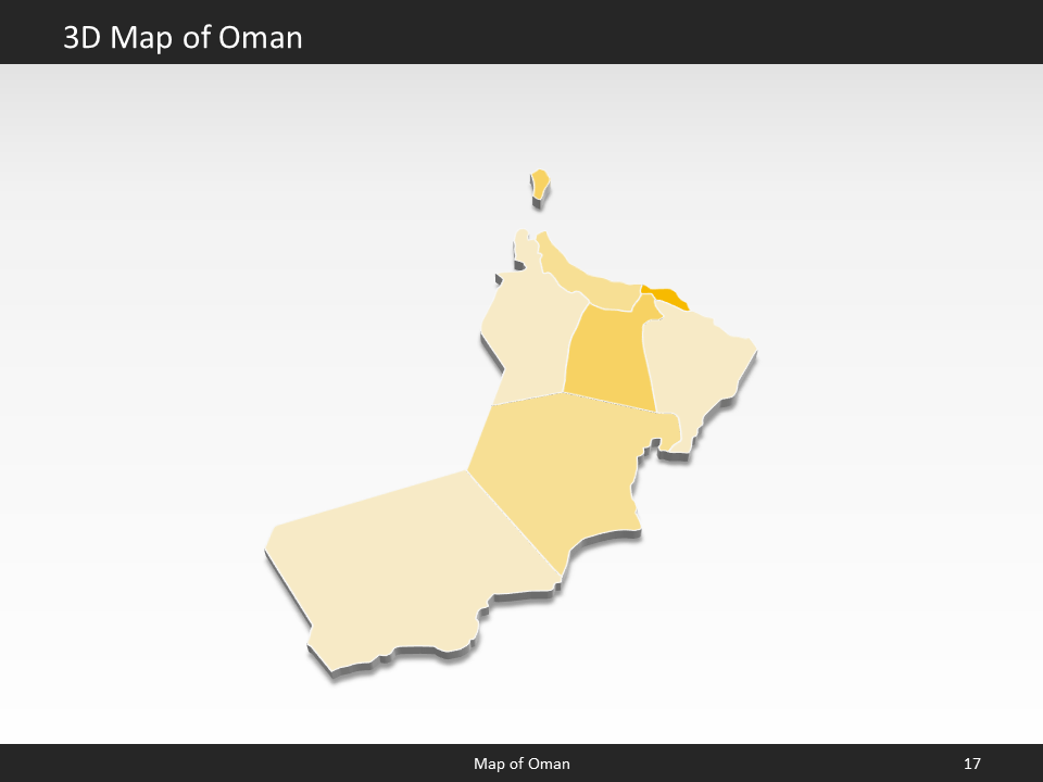 powerpoint map oman