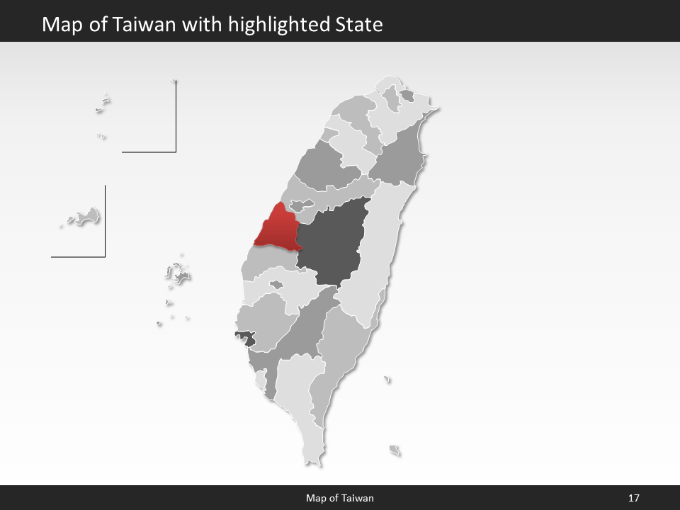 powerpoint map taiwan