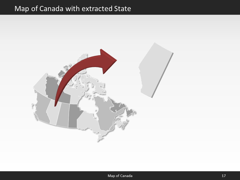 powerpoint map canada