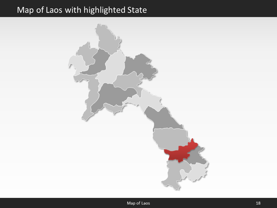 powerpoint map laos