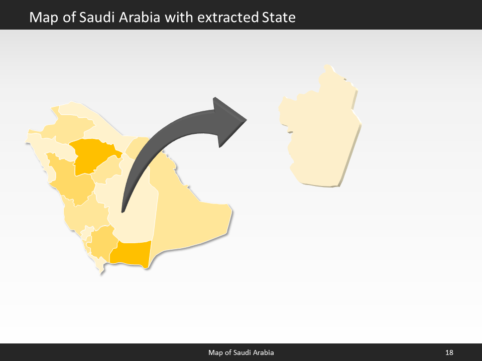 powerpoint map saudi arabia
