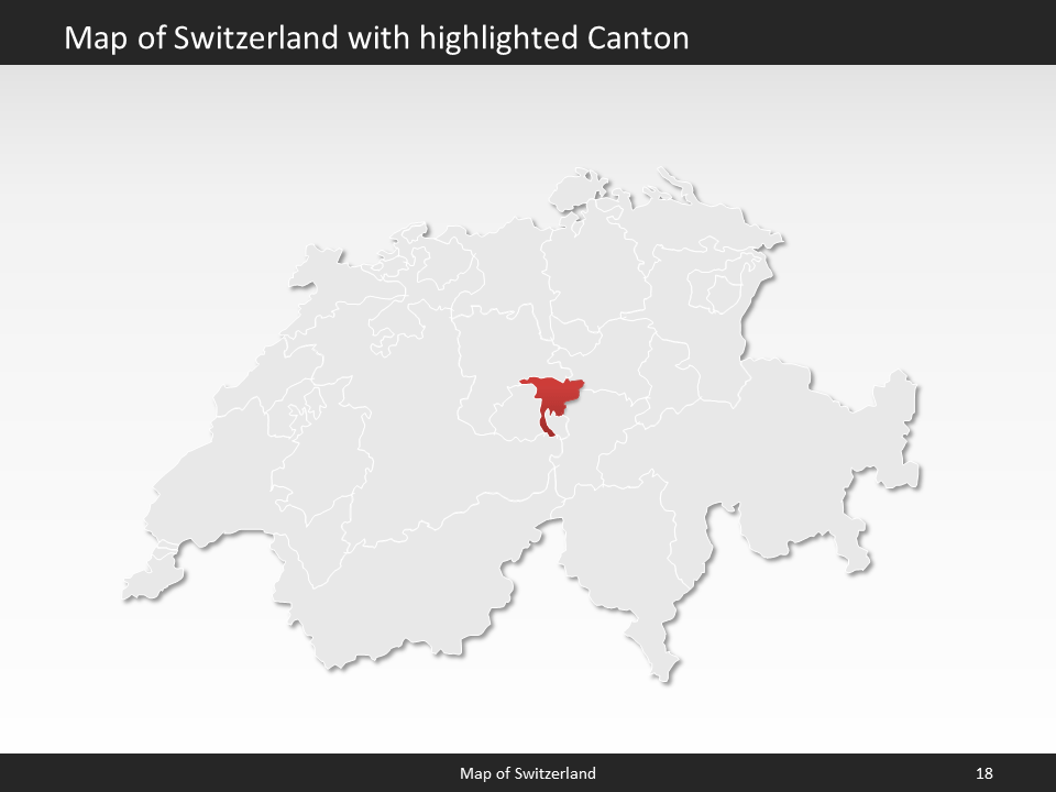 powerpoint map switzerland